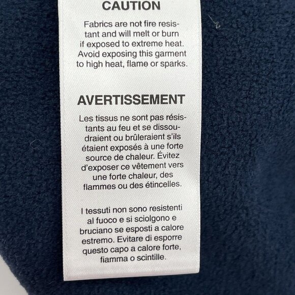 Mountain Hardwear Jacket Men's XXL Fleece Lined Full Zip Blue Tacna NWT BRANDED - Picture 13 of 15